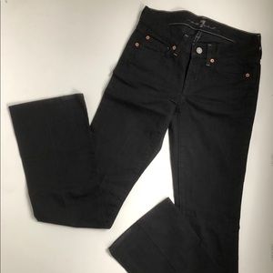 7 for all mankind black jeans